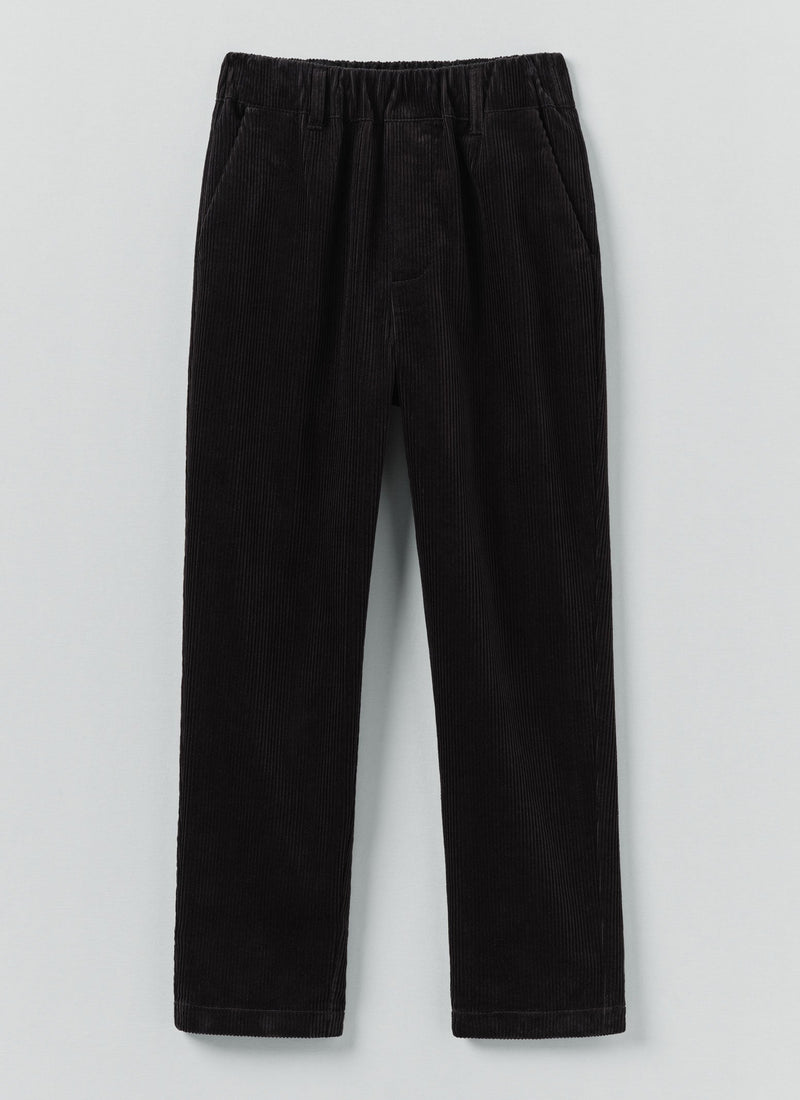 Gabi Cord Pull On Trousers | Anthracite