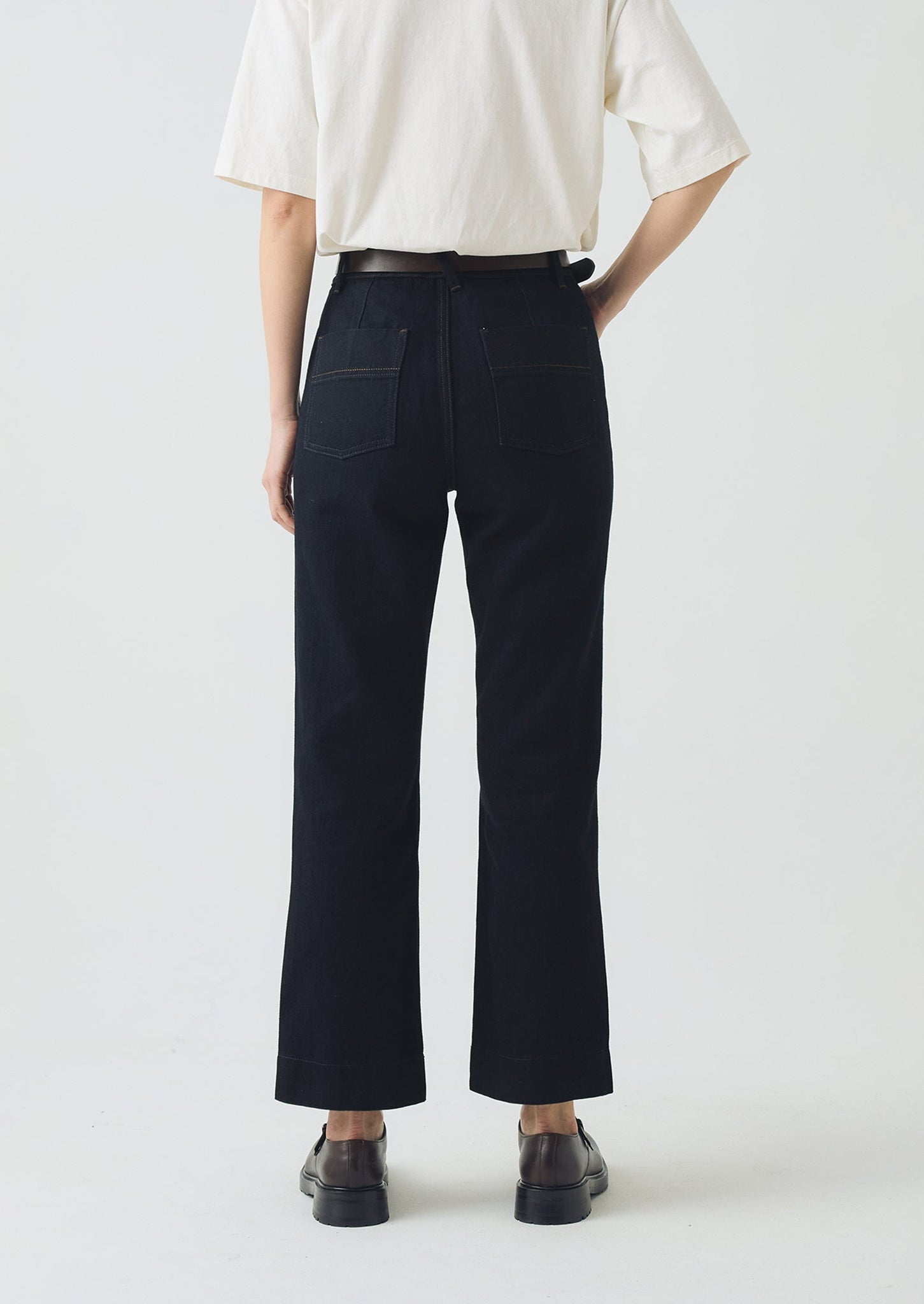 Japanese Denim Slim Trousers | Indigo