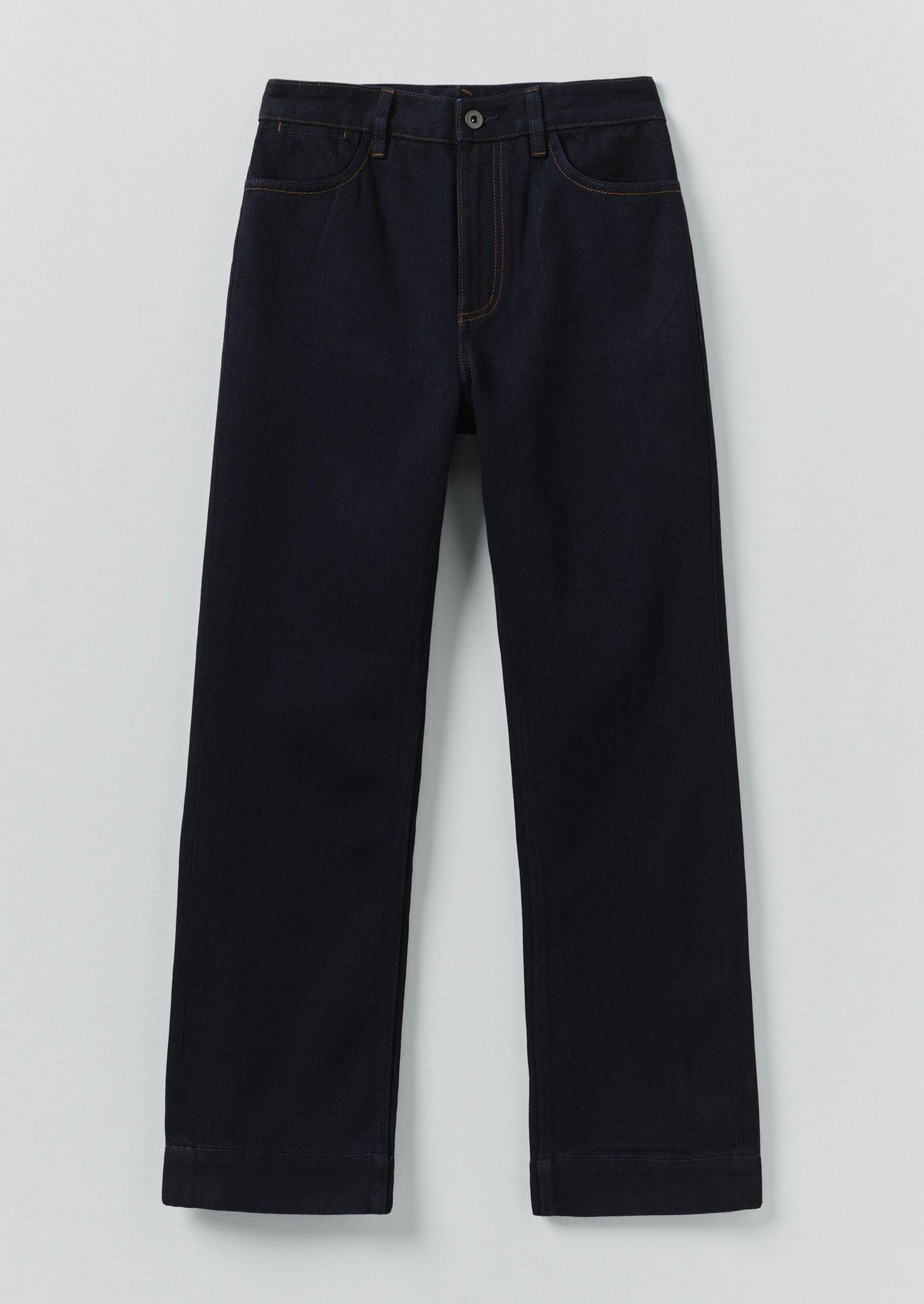 Japanese Denim Slim Trousers | Indigo