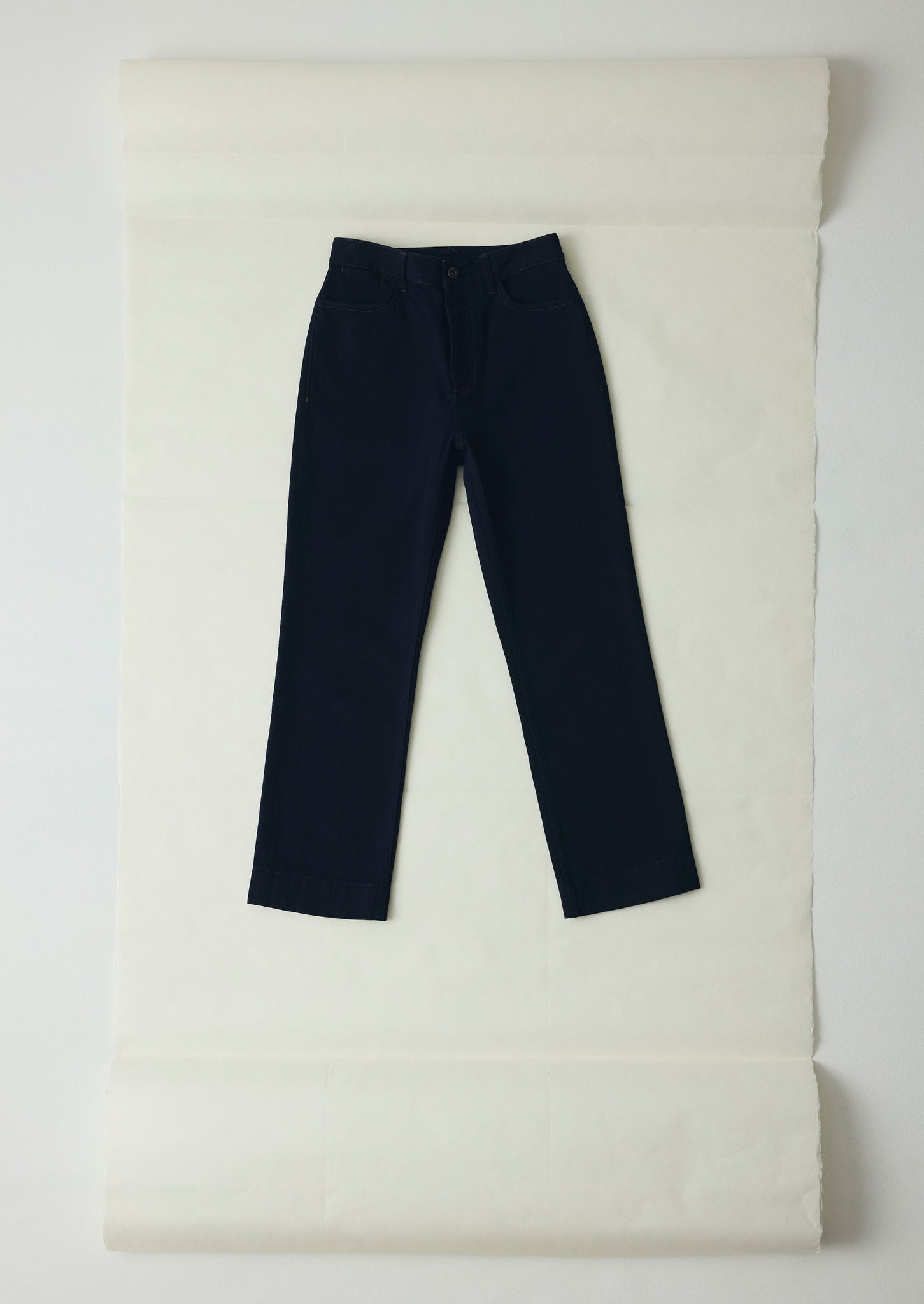 Japanese Denim Slim Trousers | Indigo