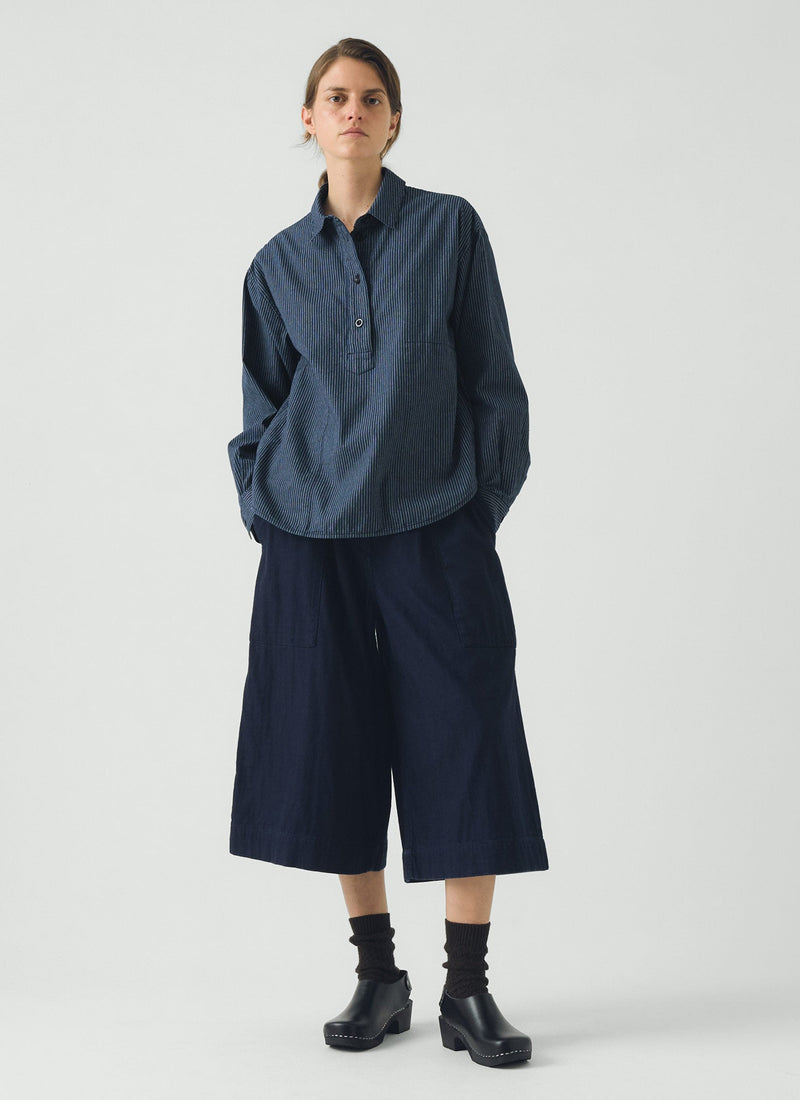 Japanese Denim Culottes | Indigo