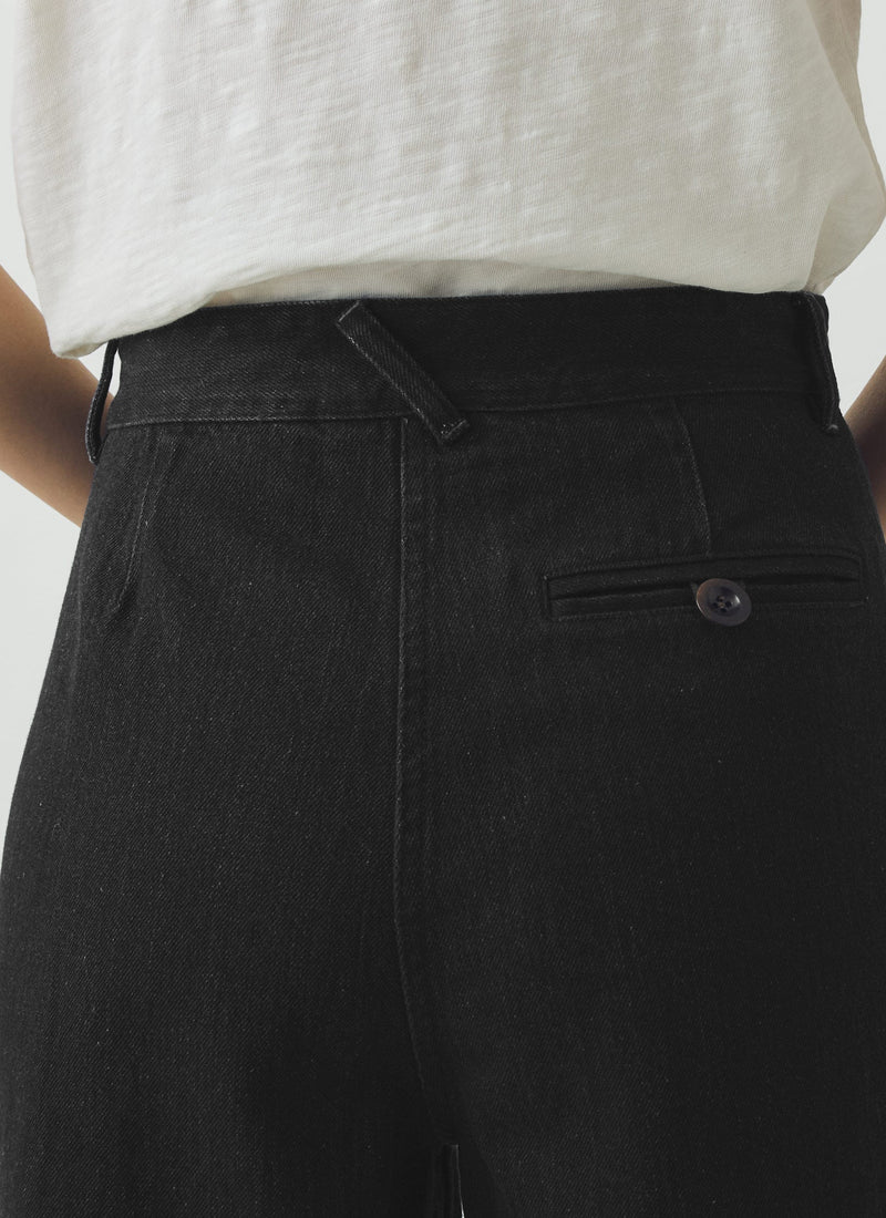 Annie Denim Full Length Jeans | Carbon Black