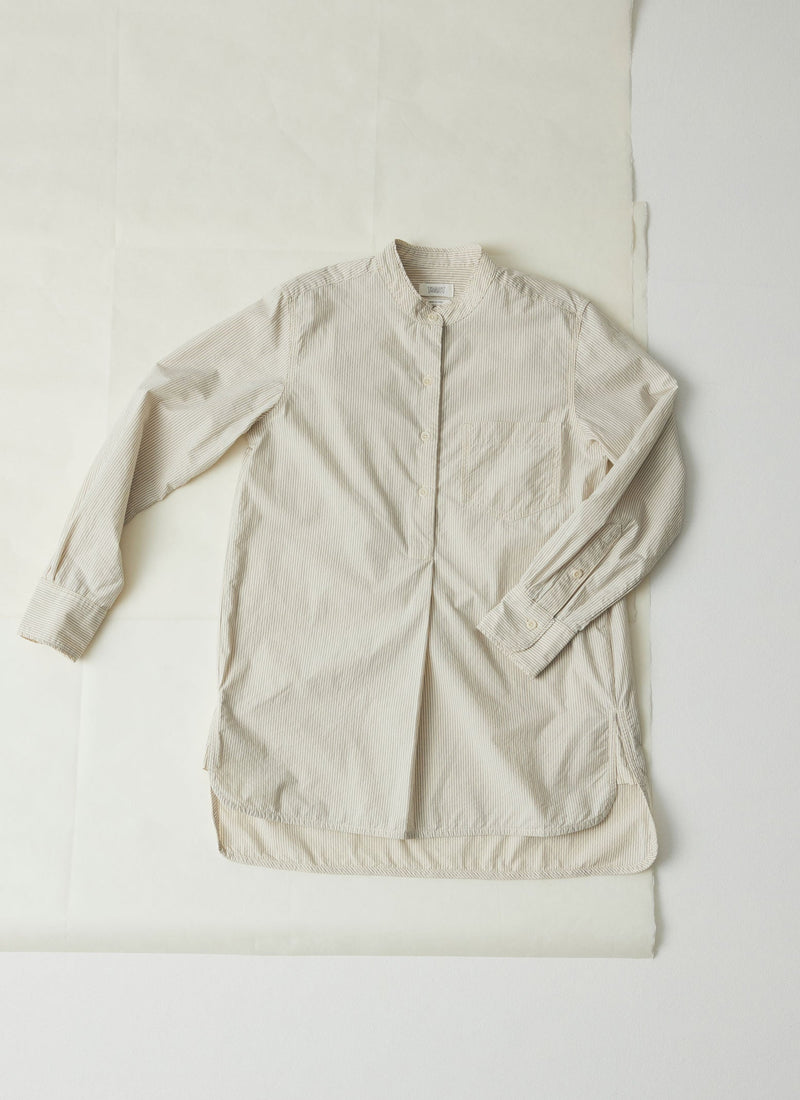 Taro Stripe Shirt | Sunwashed Blue