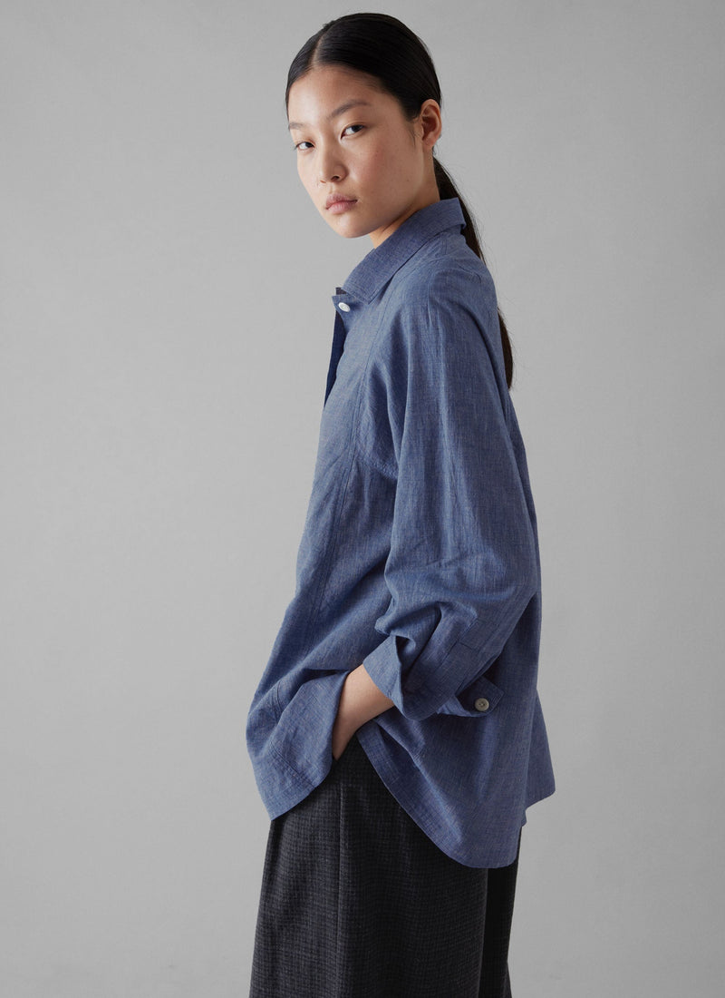 Chambray Cotton Shirt | Chambray