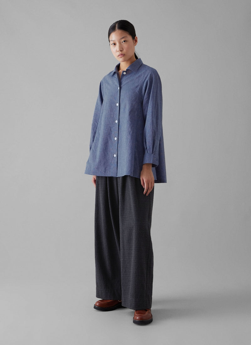 Chambray Cotton Shirt | Chambray