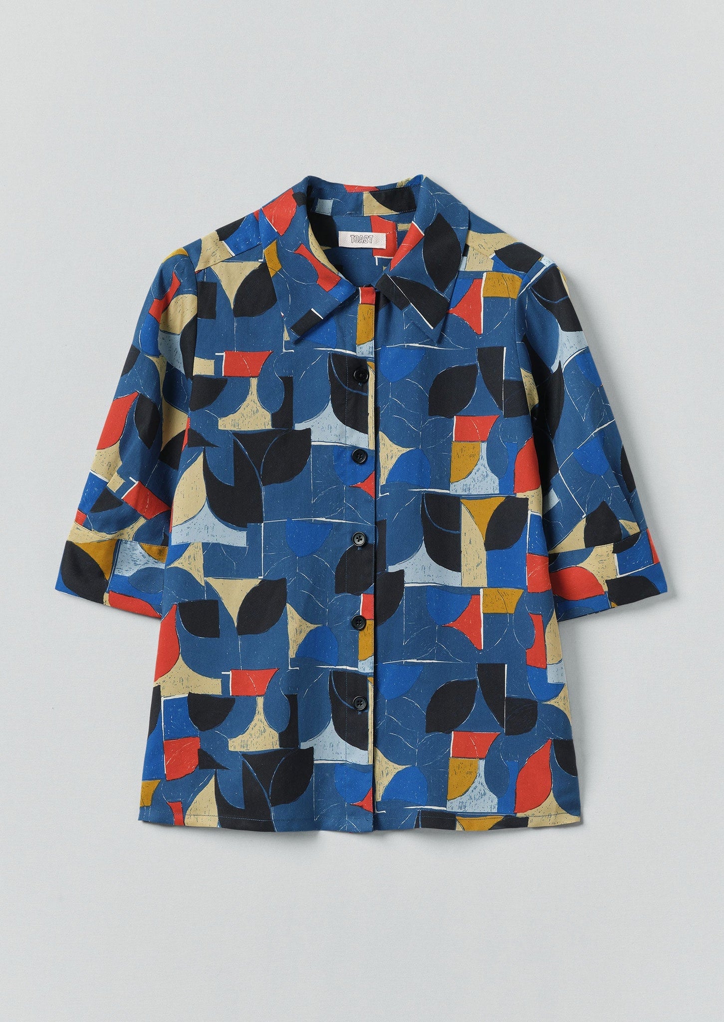 Gia Paintbox Print Shirt | Delft