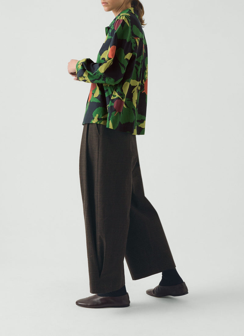Baya Produce Print Shirt | Slate