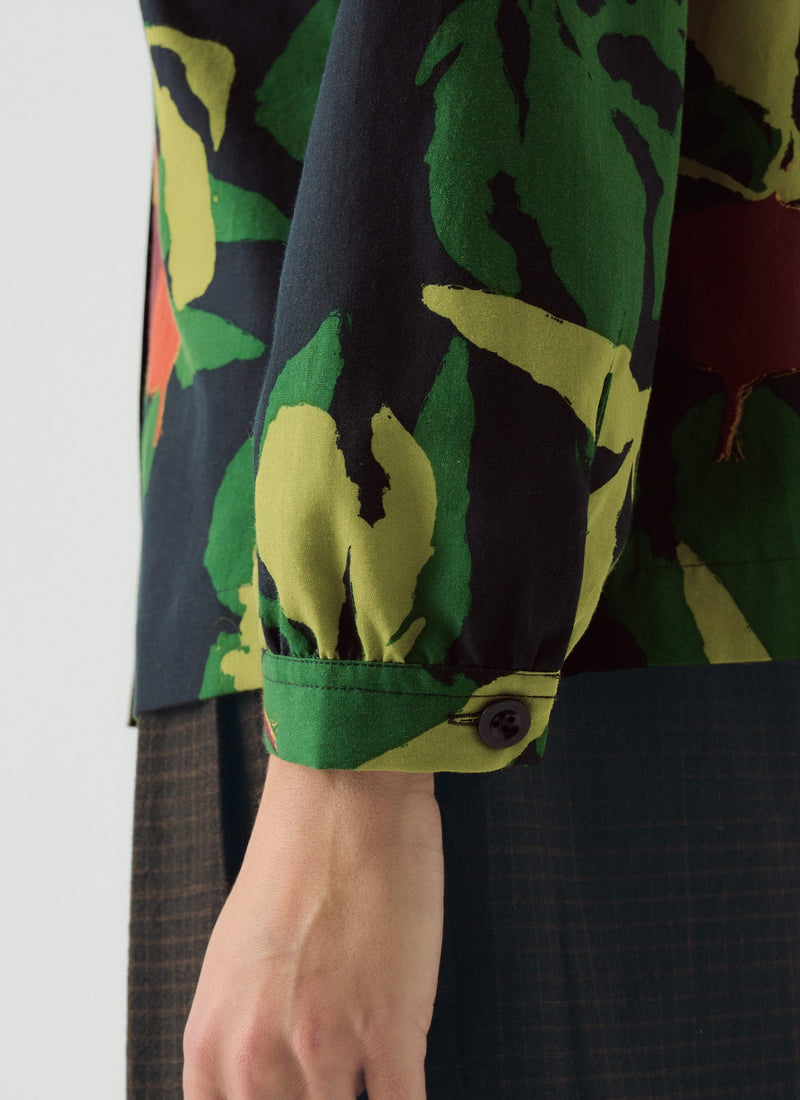Baya Produce Print Shirt | Slate