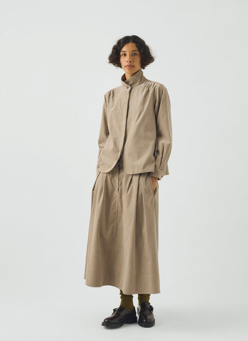 Cotton Needlecord Shirt | Dune