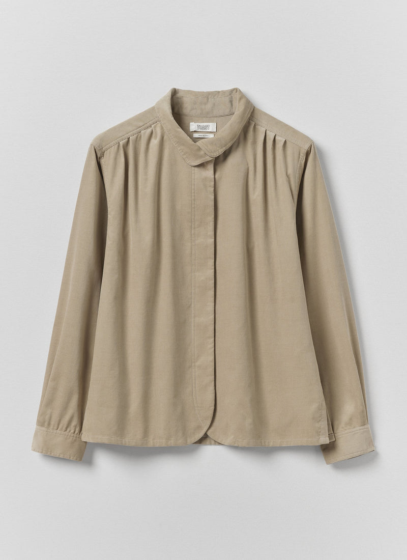 Cotton Needlecord Shirt | Dune