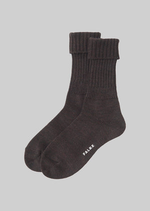 Falke Striggings Chunky Socks | Dark Brown