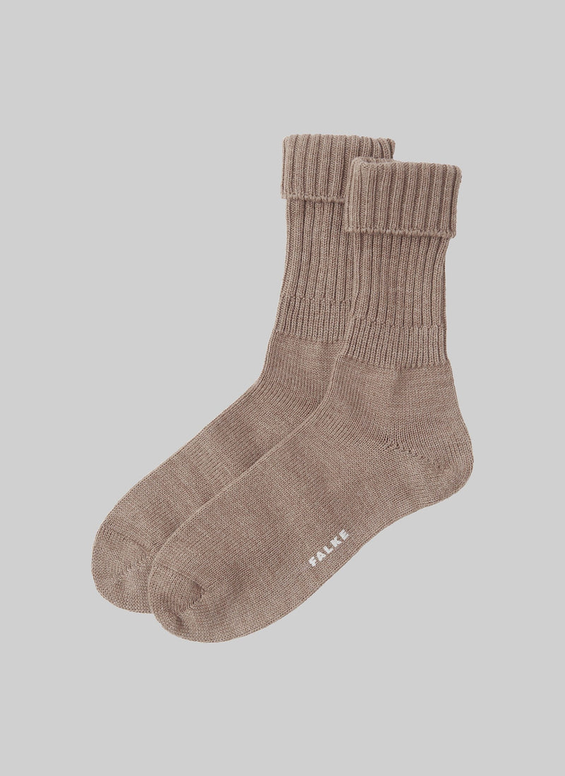 Falke Striggings Chunky Socks | Nutmeg Melange